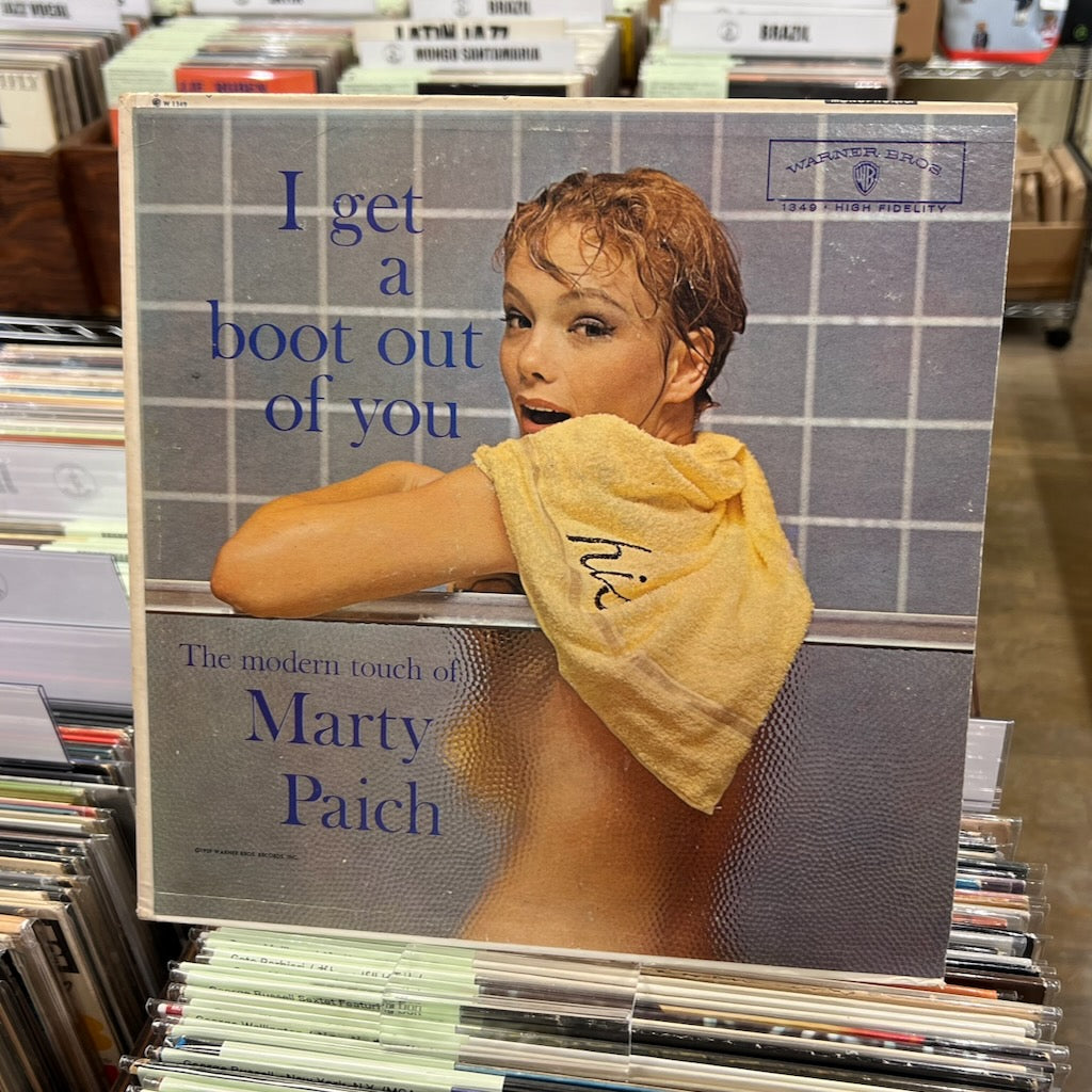 Marty Paich - I Get a Boot Out of You (W 1349) US Warnerオリジナル