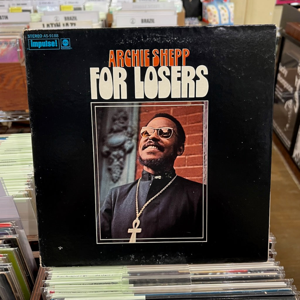 レコード Archie Shepp For Losers ジャズ レアグルーヴ Archie Shepp - For Losers (AS-9188) US Impulseオリジナル盤