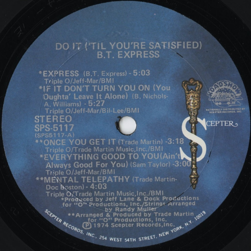 B.T. Express / ビー・ティー・エクスプレス / Do It (SPS-5117)