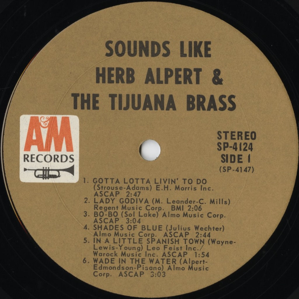 Herb Alpert & The Tijuana Brass / ハーブ・アルパート / Sounds Like (SP-4124)