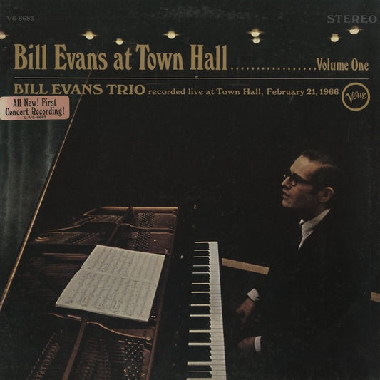 Bill Evans / ビル・エヴァンス / Bill Evans At Town Hall Volume One (V6-8683)