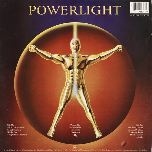 Earth, Wind & Fire - Powerlight (TC 38367) 1983 US Columbia|中古LP