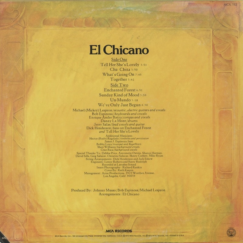 El Chicano / エル・チカーノ (1973) (MCA312)