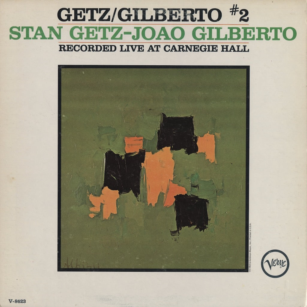 Stan Getz, Joao Gilberto - Getz / Gilberto #2 LP 1966 US Verve