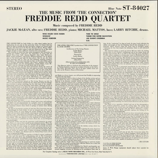 Freddie Redd - The Music From The Connection (BN 4027) 1992 JPN Blue Note - 東芝EMI|中古LP