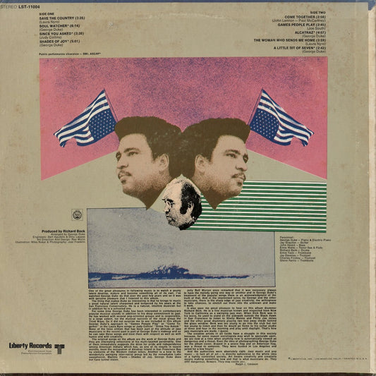 George Duke – Save The Country (LST-11004) LP 1970 US Liberty | 中古LP