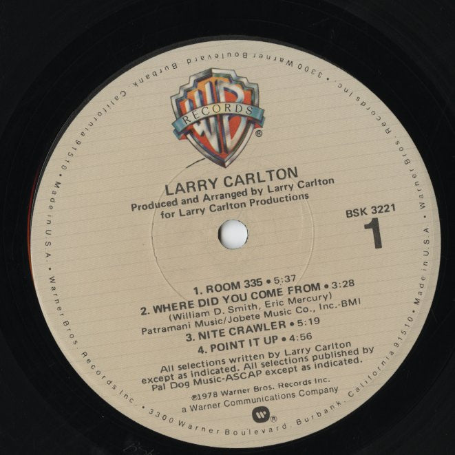Larry Carlton / ラリー・カールトン / Larry Carlton (BSK 3221)