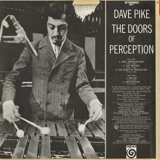 Dave Pike - The Doors Of Perception (2007) LP 1970 US Vortex|中古LP