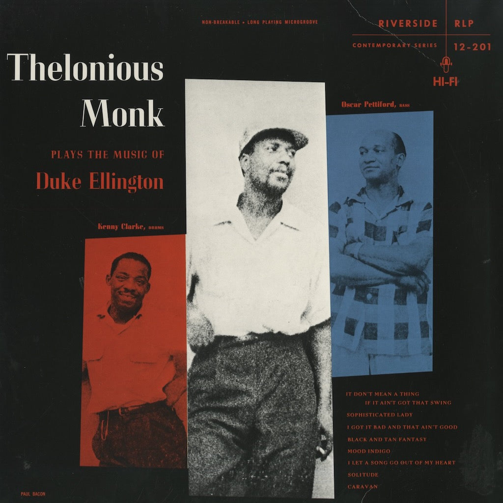 Thelonious Monk / セロニアス・モンク / Plays The Music Of Duke