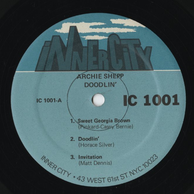 Archie Shepp / アーチー・シェップ / Doodlin' (IC 1001)