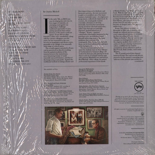 Bill Evans - Trio (Motian, Peacock), Duo (Hall) (VE-2-2509) 1976 US Verve|中古LP