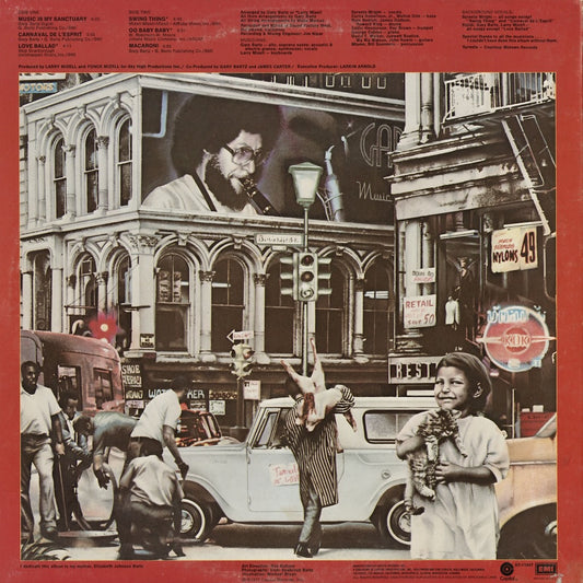 Gary Bartz - Music Is My Sanctuary (ST-11647) LP 1977 US Capitol|中古LP