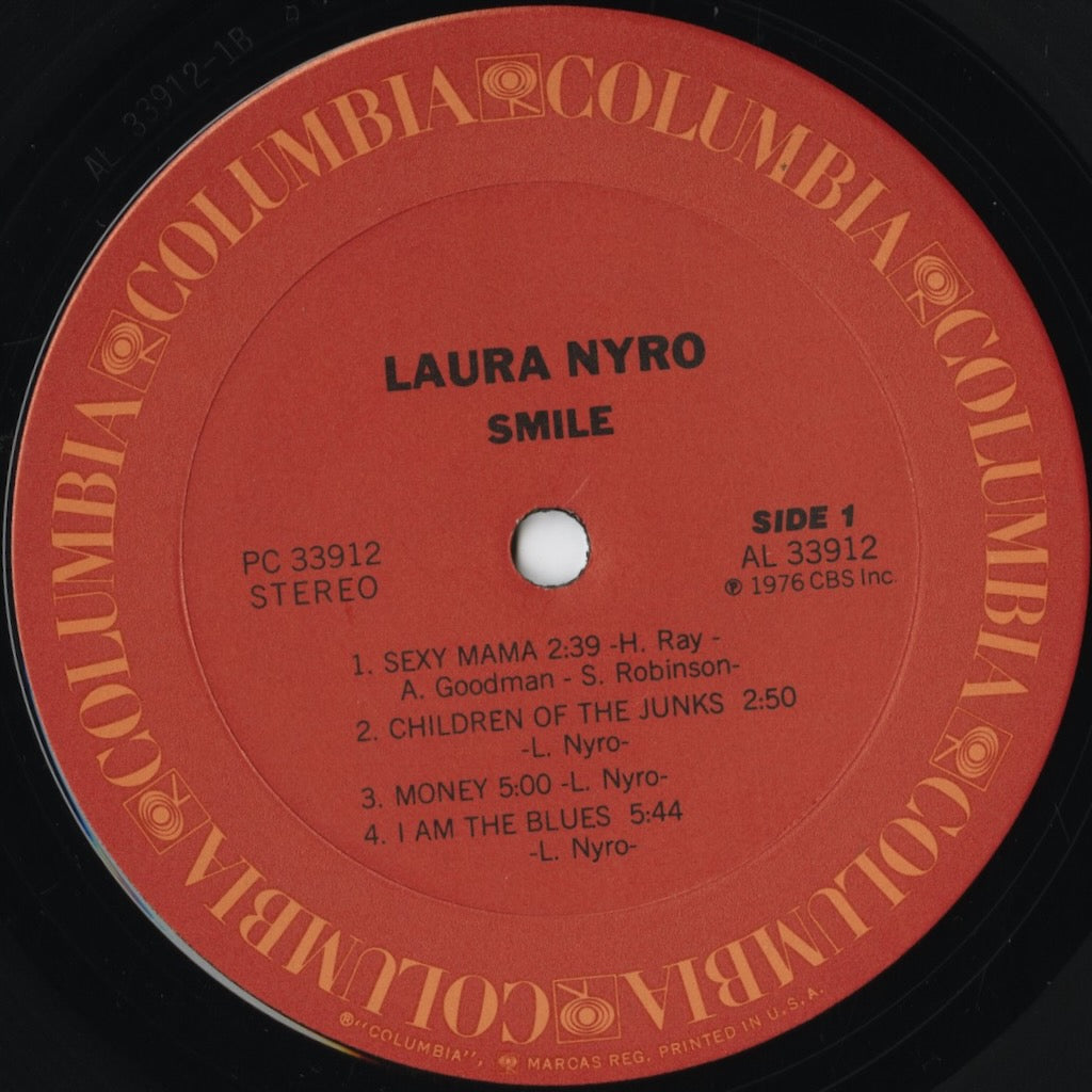 Laura Nyro / ローラ・ニーロ / Smile (PC 33912)