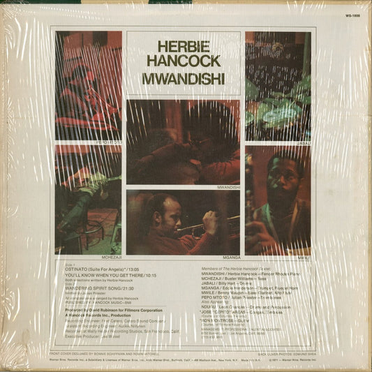 Herbie Hancock – MWANDISHI (WS 1898) LP 1971 US Warner Bros|中古LP