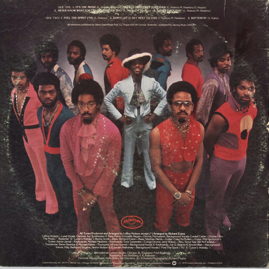 Leroy Hutson - Feel The Spirit (CU 5010) LP 1976 US Curtom|中古LP