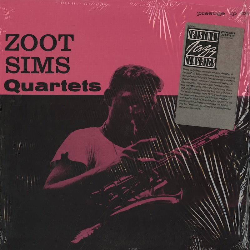 Zoot Sims / ズート・シムズ / Quartets (OJC-242) – VOXMUSIC WEBSHOP