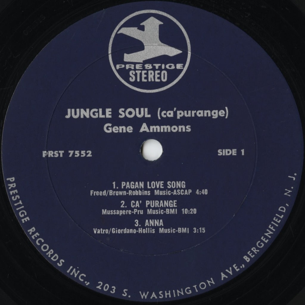 Gene Ammons / ジーン・アモンズ / Jungle Soul (PRST 7552)