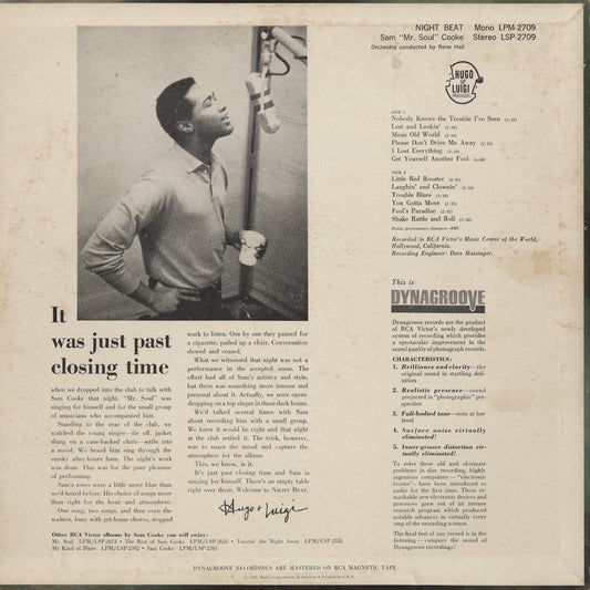 Sam Cooke / サム・クック / Night Beat (LSP-2709)