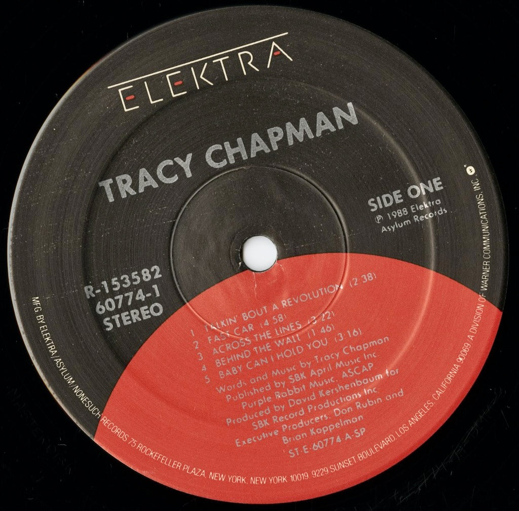 Tracy Chapman - Tracy Chapman (60774-1) LP 1988 US Elektra|中古LP