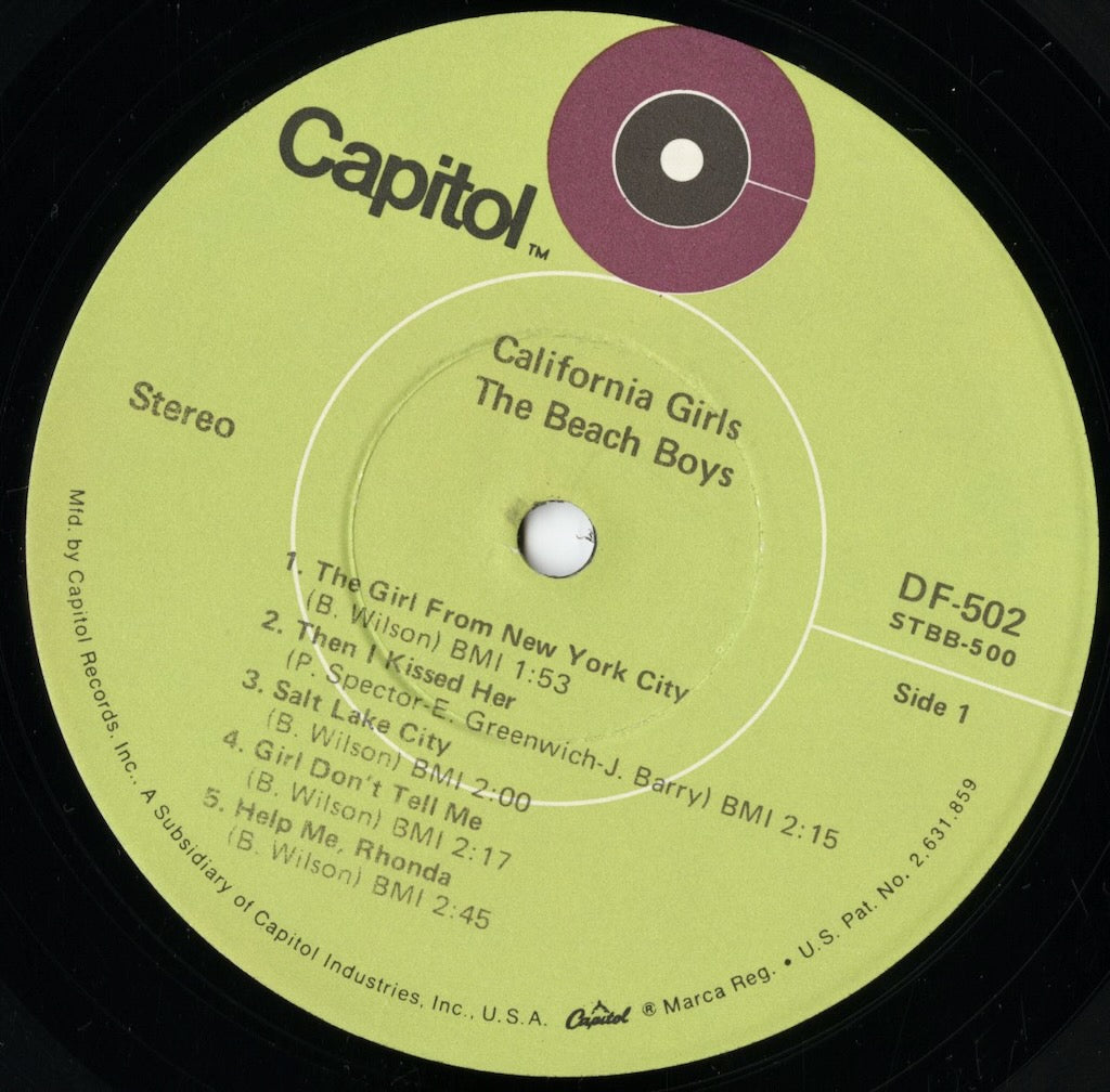 The Beach Boys / ビーチ・ボーイズ / California Girls (DF-502)