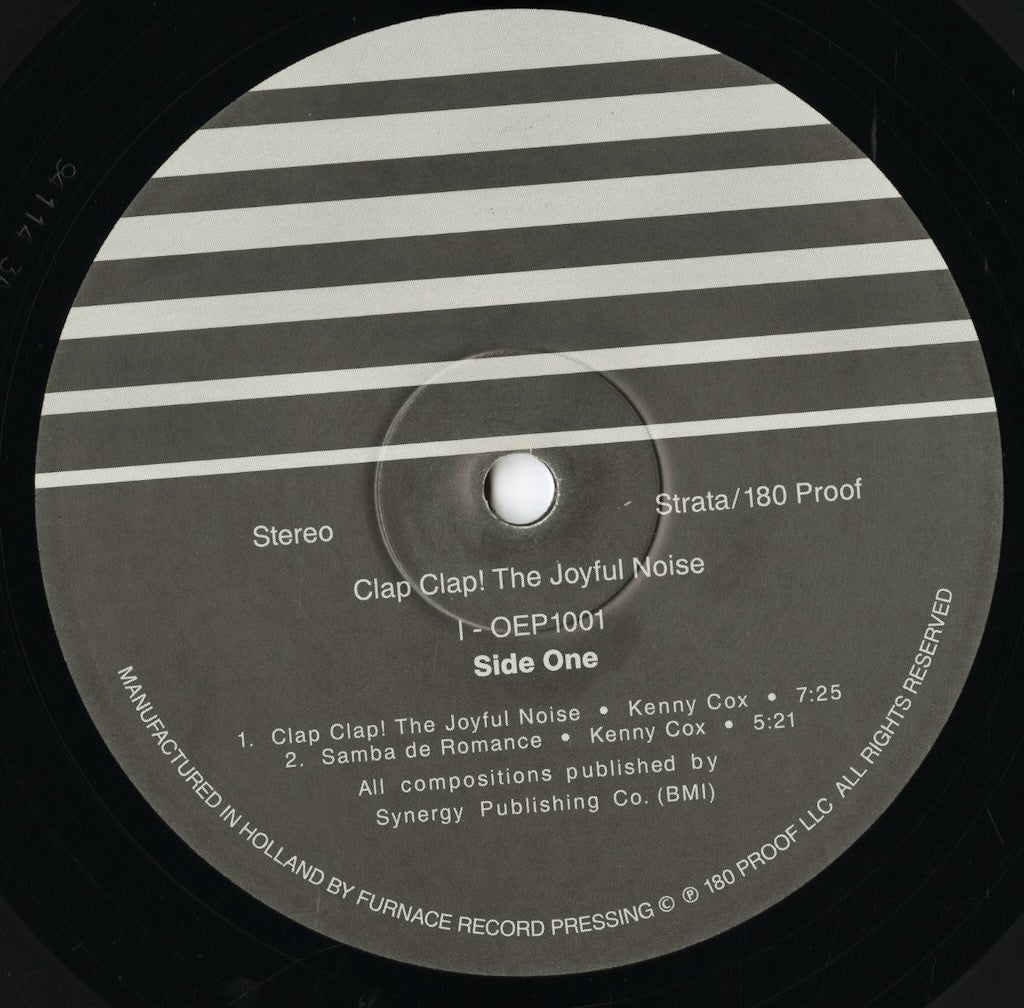 Kenny Cox / ケニー・コックス / Clap Clap! The Joyful Noise (OEP1001)