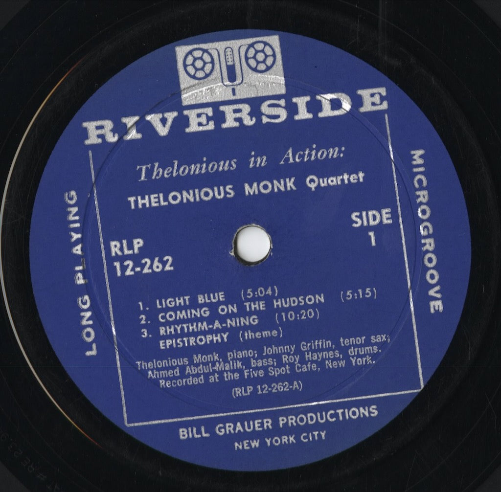 Thelonious Monk - In Action (RLP 12-262) 1958 US Riverside|中古LP