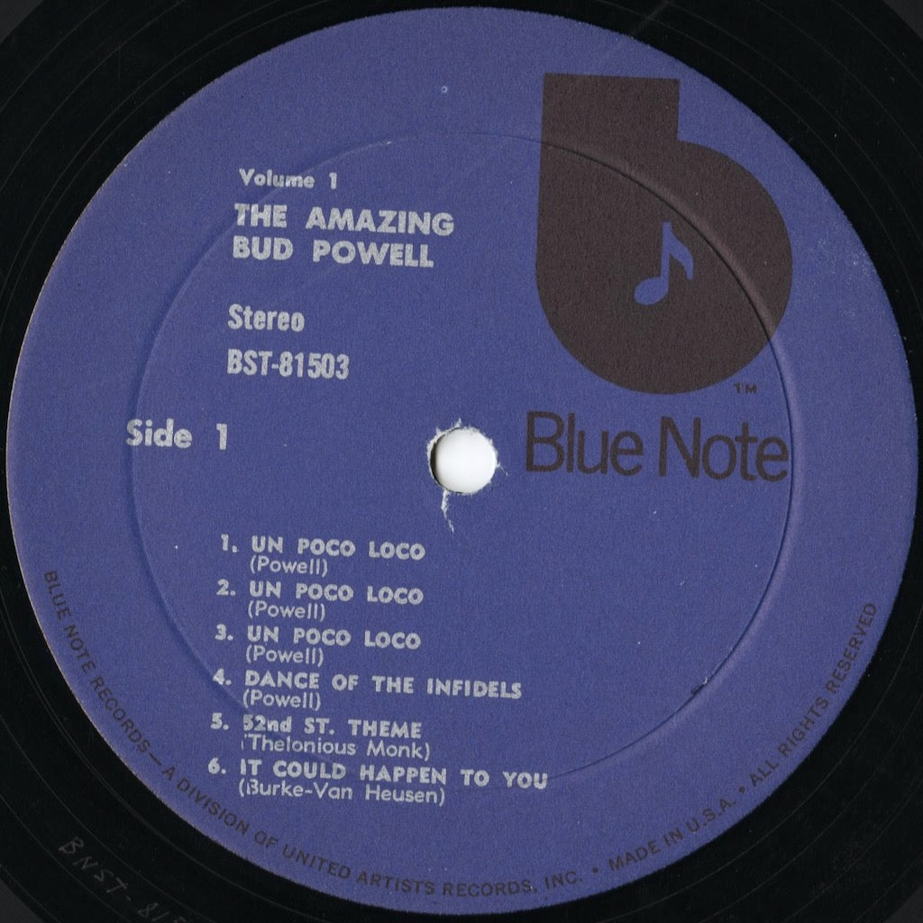Bud Powell / バド・パウエル / The Amazing Bud Powell Volume 1 (BST-81503)