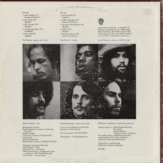 Little Feat / リトル・フィート / Dixie Chicken (BS 2686)