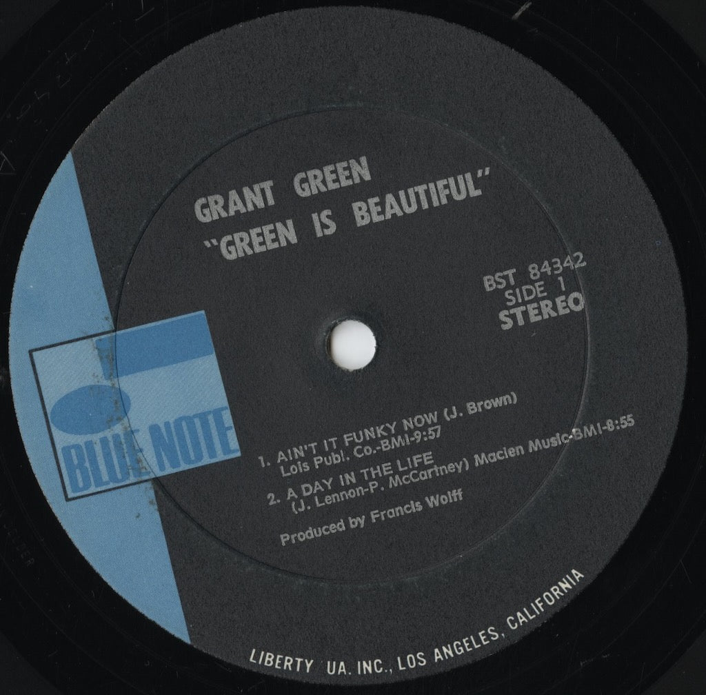 Grant Green / グラント・グリーン / Green Is Beautiful (BST 84342) US盤 LIBERTY/UA 青黒Lbl.
