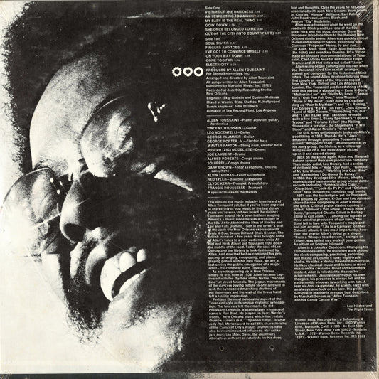 Allen Toussaint / アラン・トゥーサン / Life, Love And Faith (MS 2062)