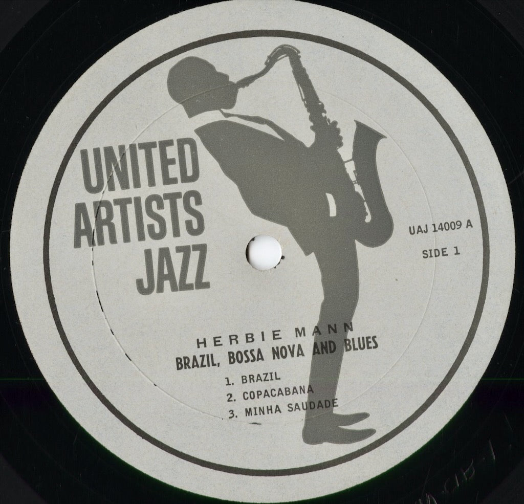 Herbie Mann - Brazil, Bossa Nova & Blues (UAJ 14009) 1962 US United Artists Jazz|中古LP