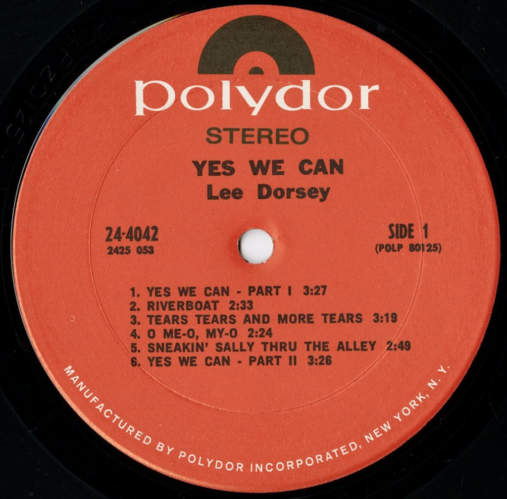 Lee Dorsey / リー・ドーシー / Yes We Can (24-4042)