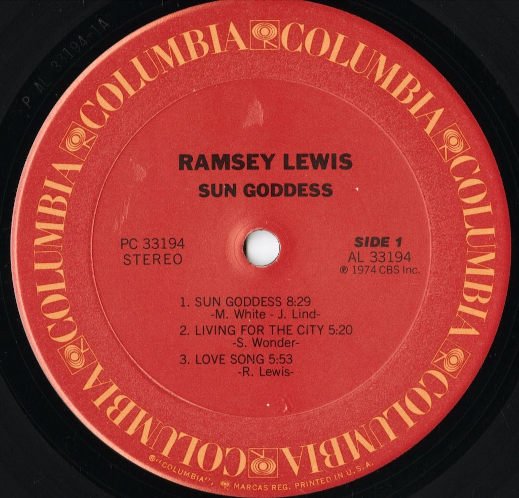 Ramsey Lewis - Sun Goddess (PC 33194) LP 1974 US Columbia|中古LP