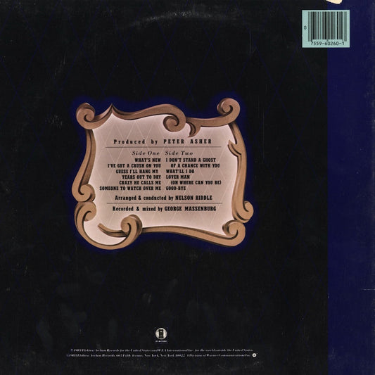 Linda Ronstadt - What's New (60260) LP 1983 US Asylum|中古LP