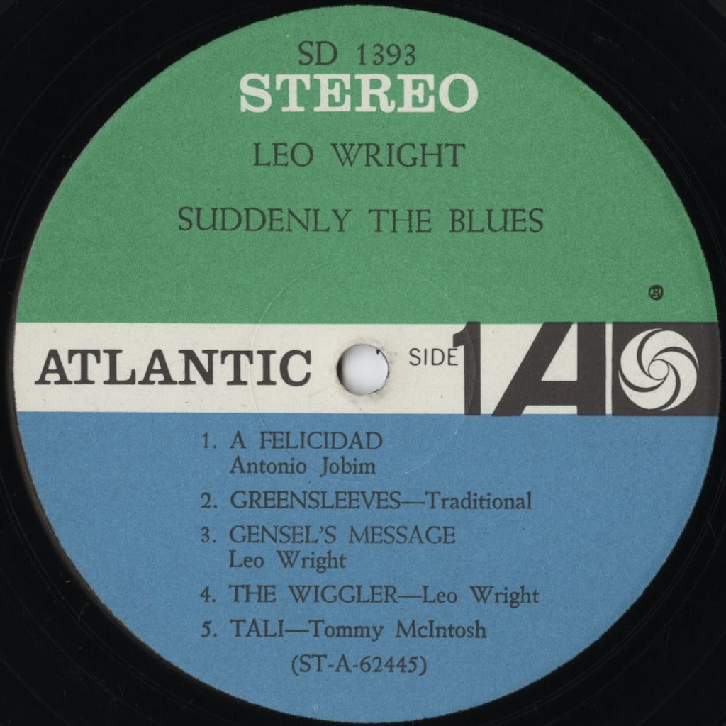 Leo Wright / レオ・ライト / Suddenly The Blues (SD 1393)