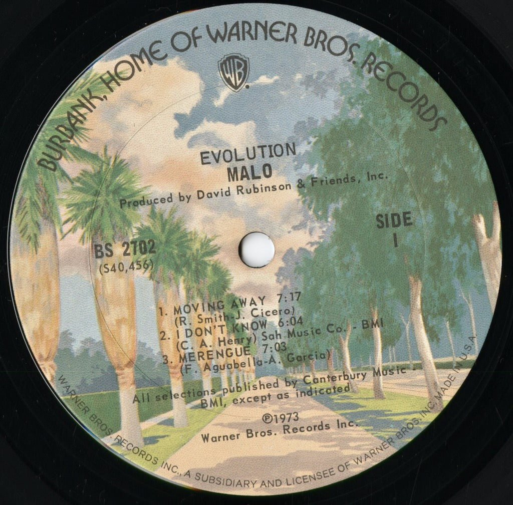 Malo - Evolution (BS 2702) 1973 US Warner|中古LP