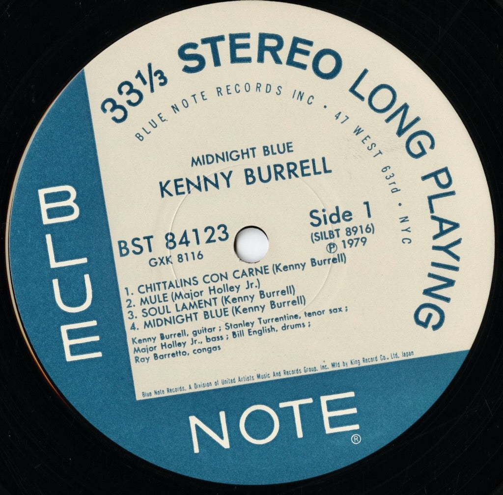 Kenny Burrell / ケニー・バレル / Midnight Blue (GXK 8116)