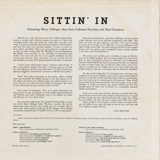Dizzy Gillespie, Coleman Hawkins, etc / Sittin' In (MV 2566)