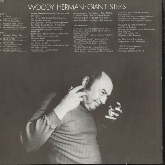 Woody Herman – Giant Steps (F-9432) LP 1973 US Fantasy | 中古LP