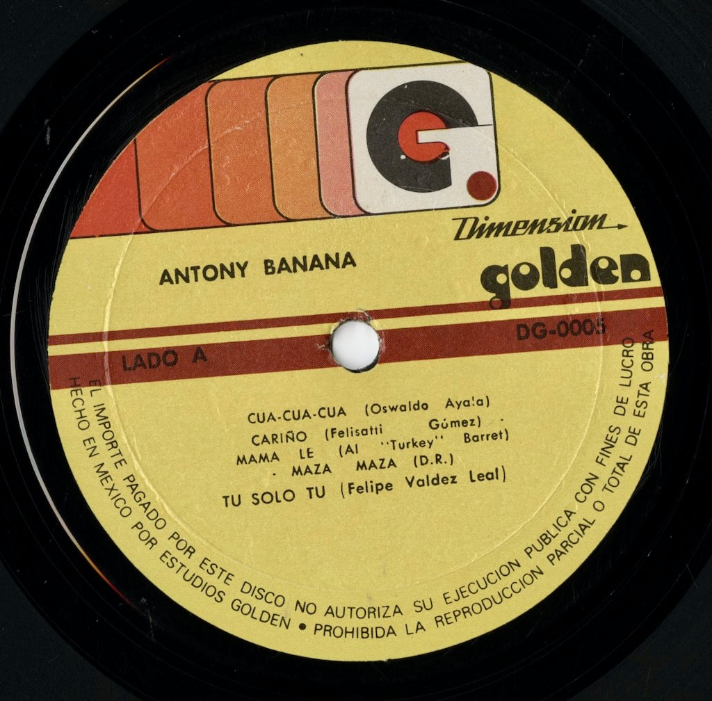 Antony Banana / アントニー・バナナ / Voces Salsa! (DG-0005)