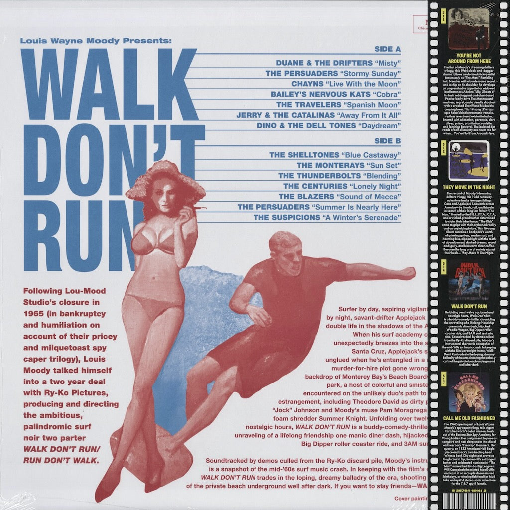 Various - Louis Wayne Moody Presents : Walk Don't Run (NUM 514 lp) 2026 US Numero Group|新品LP back