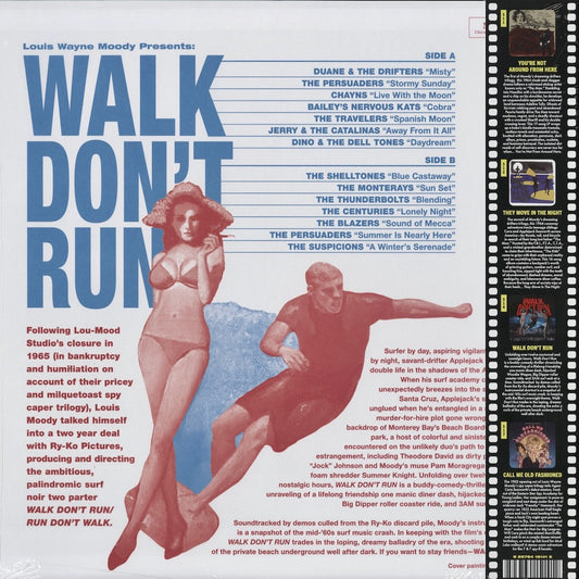 Various - Louis Wayne Moody Presents : Walk Don't Run (NUM 514 lp) 2026 US Numero Group|新品LP back