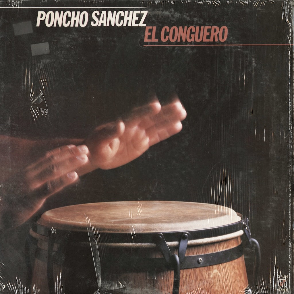 Poncho Sanchez ‎– El Conguero USオリジナル Poncho Sanchez - El Conguero LP 1985 US Concord Jazz Picante Tin