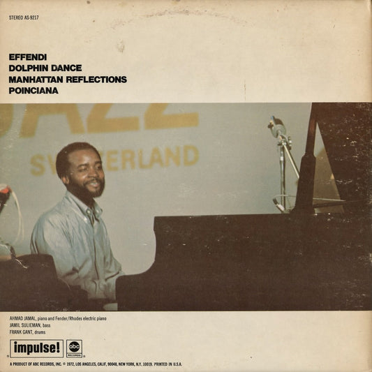 Ahmad Jamal - Freeflight (AS-9217) LP 1971 US Impulse!|中古LP