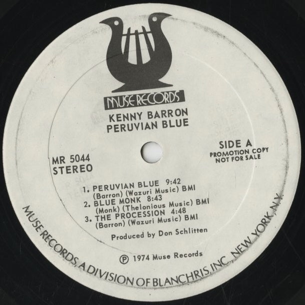 Kenny Barron / ケニー・バロン / Peruvian Blue (MR 5044)