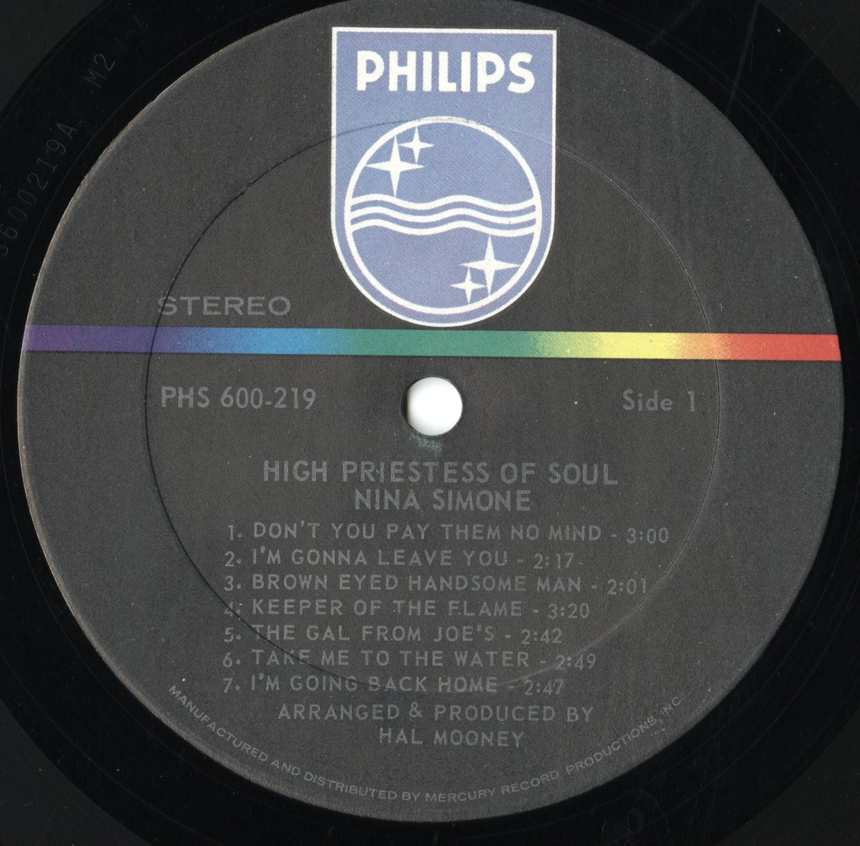 Nina Simone / ニーナ・シモン / High Priestess Of Soul (PHS 600-219)