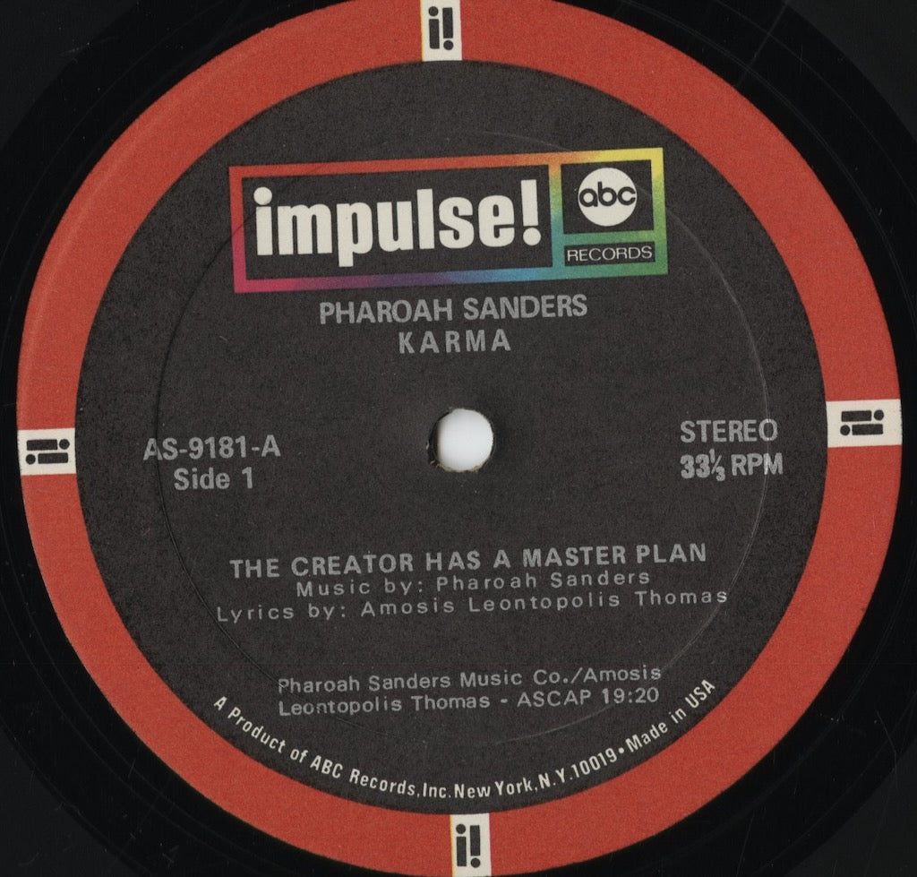 Pharoah Sanders - Karma (AS-9181) 1969 US Impulse|中古LP