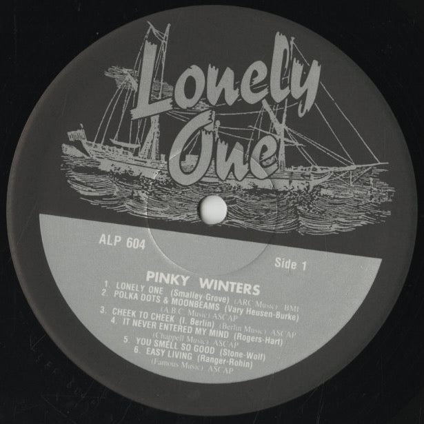 Pinky Winters/ ピンキー・ウィンターズ / Lonely One (ALP 604)