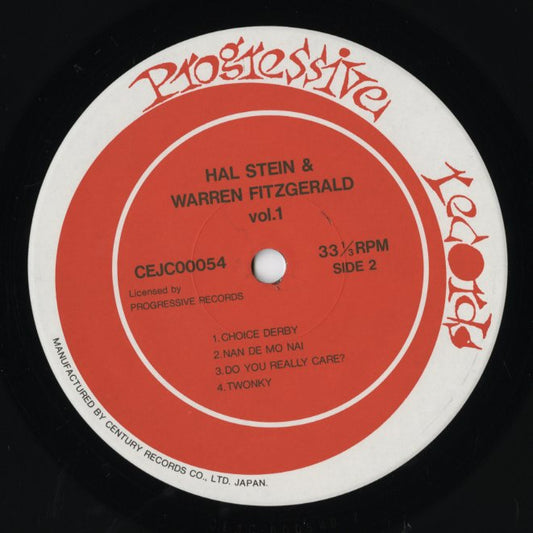 Hal Stein & Warren Fitzgerald / Hal Stein & Warren Fitzgerald Vol.1 (CEJC00054)