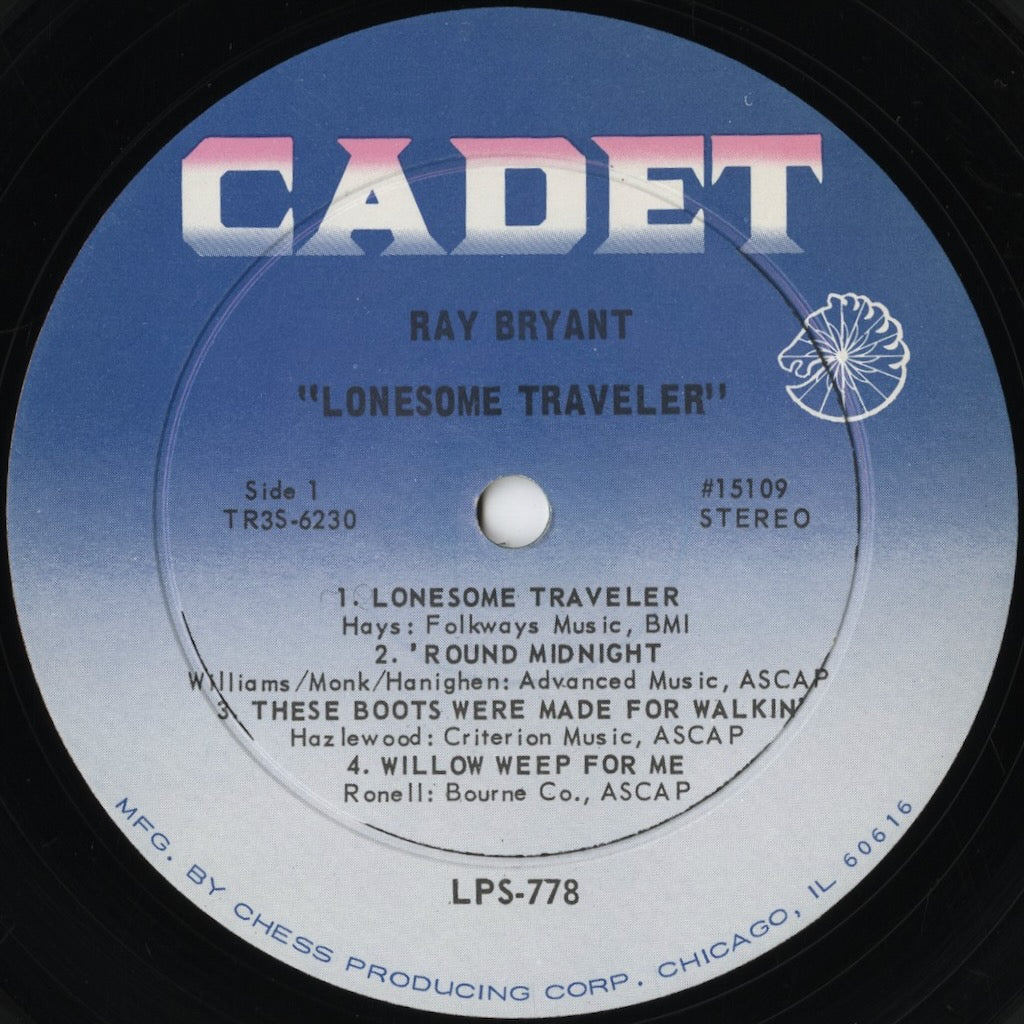 Ray Bryant / レイ・ブライアント / Lonesome Traveler (LPS-778)